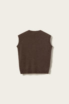 Noella N - Leatrice Knit Vest Dark Brown - Steranko Clothing Manchester
