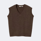 Noella N - Leatrice Knit Vest Dark Brown - Steranko Clothing Manchester