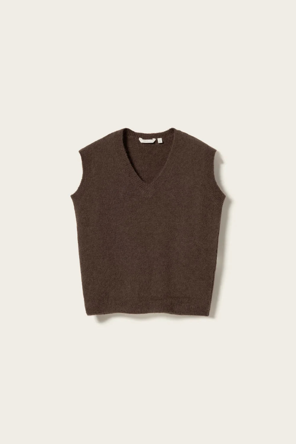 Noella N - Leatrice Knit Vest Dark Brown - Steranko Clothing Manchester