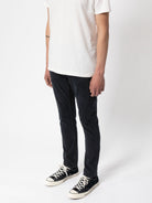 Nudie Jeans Co Lean Dean Black Skies - Steranko Clothing Manchester
