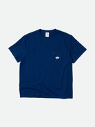 Nudie Jeans Co Leffe Pocket Tee French Blue - Steranko Clothing Manchester