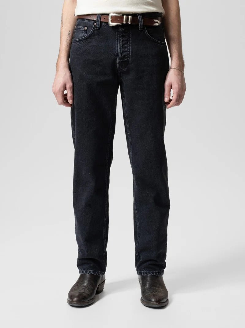 Nudie Jeans Co Rad Rufus Black Vintage - Steranko Clothing Manchester