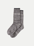 Nudie Jeans Co Rasmusson Multi Yarn Sock Dark Grey Women - Steranko Clothing Manchester