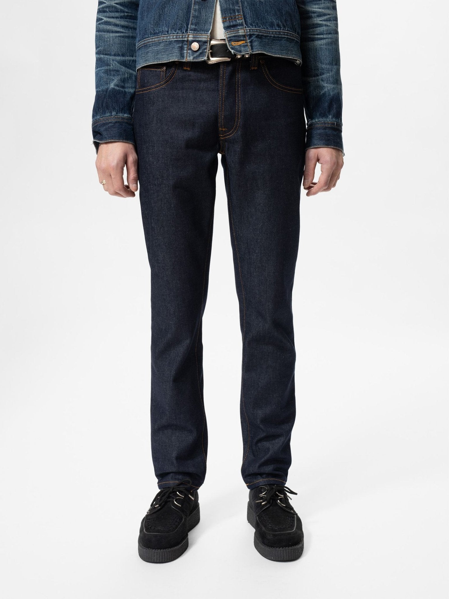 Nudie Jeans Co Solid Ollie Dry Abyss - Steranko Clothing Manchester