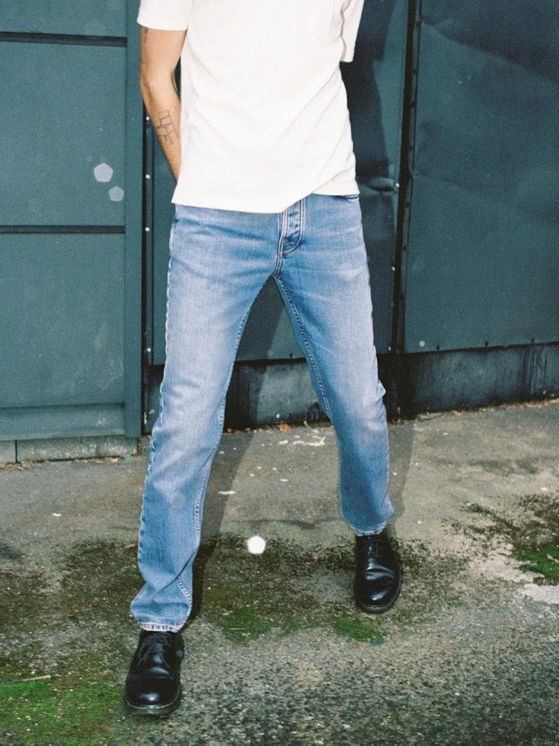 Nudie Jeans Co Solid Ollie Worn Vintage - Steranko Clothing Manchester