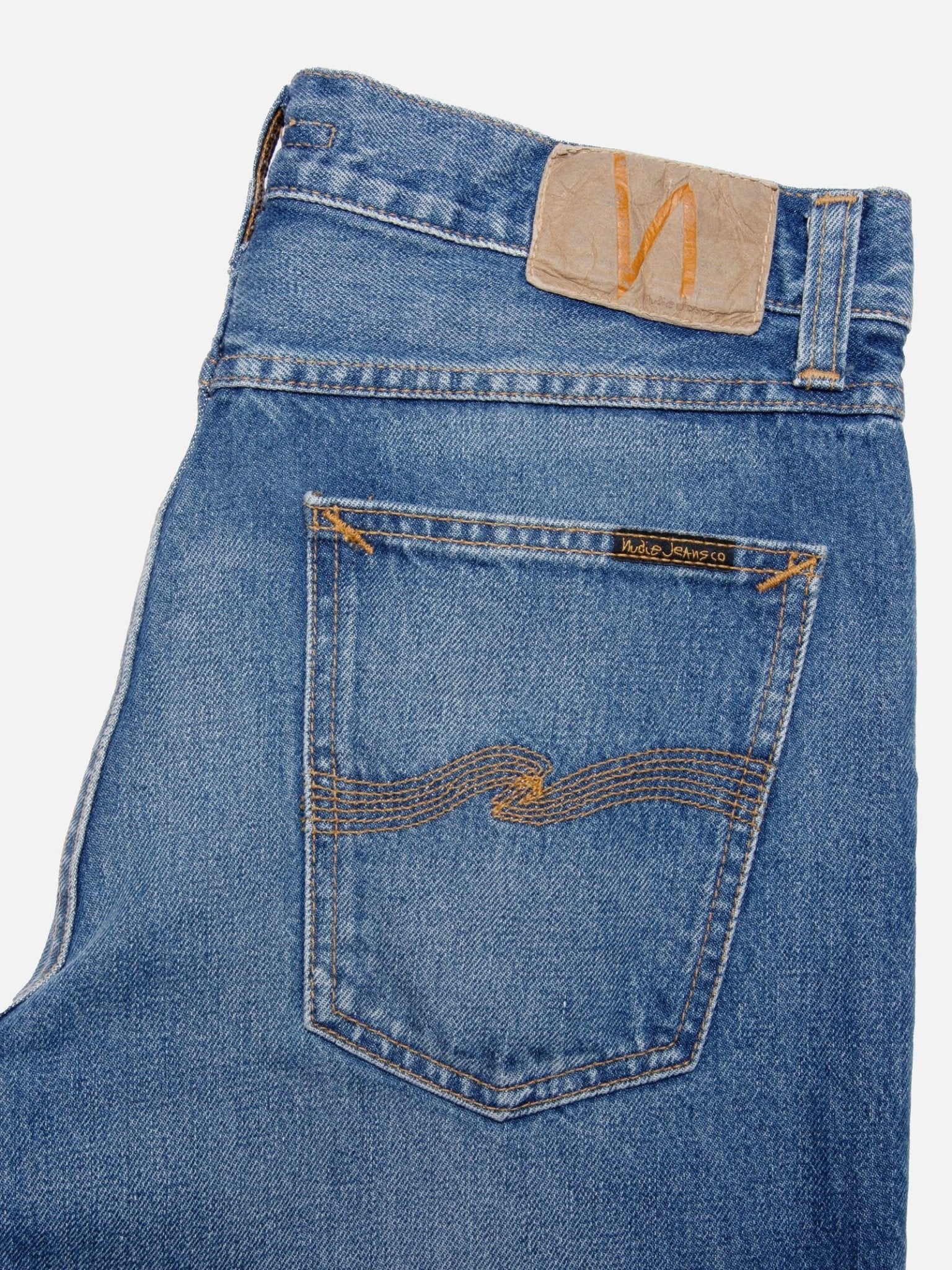 Nudie Jeans Co Steady Eddie II Blue Haze - Steranko Clothing Manchester