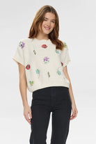 Numph Amie Pullover Pristine - Steranko Clothing Manchester