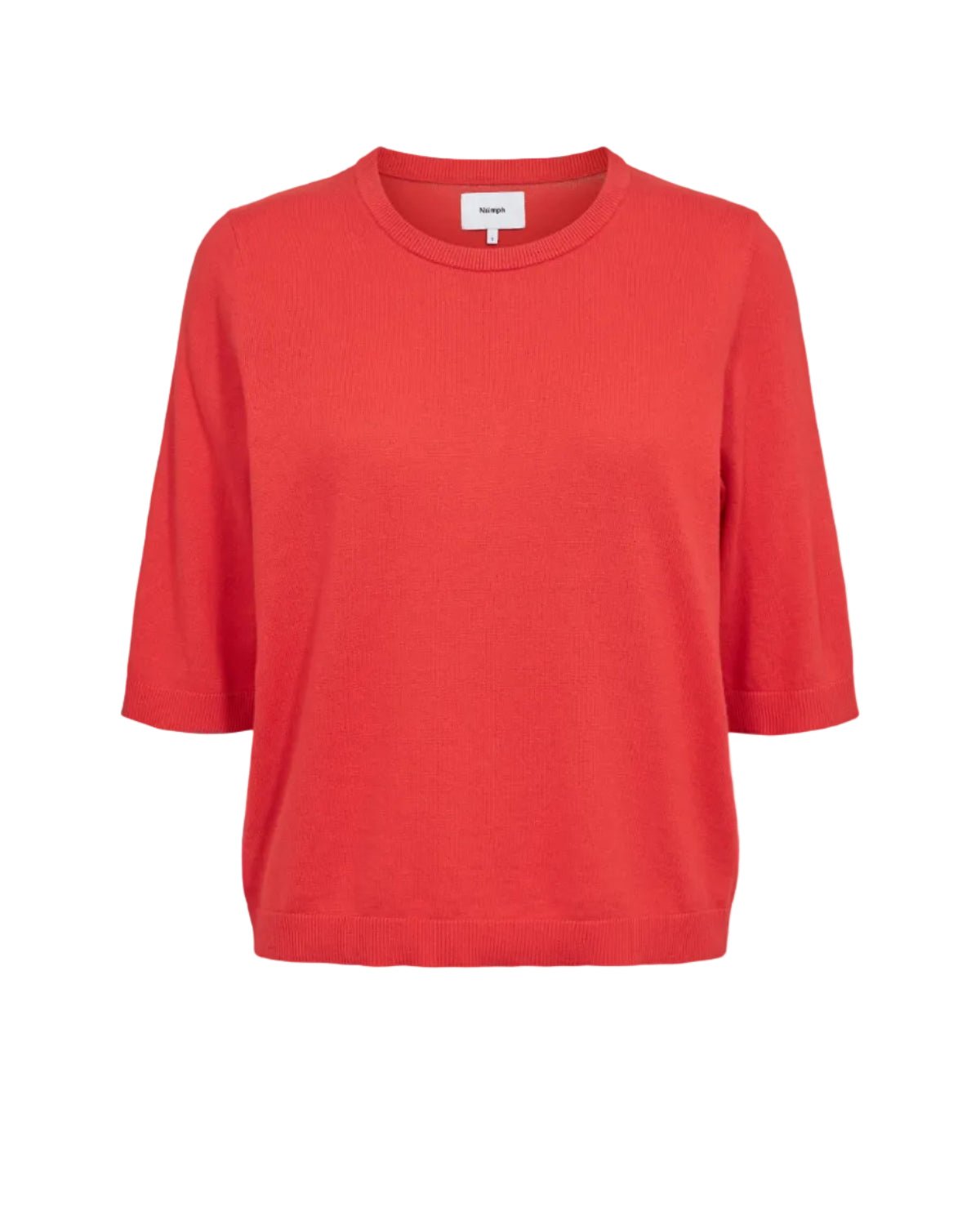 Numph Cally SS Pullover Goji Berry - Steranko Clothing Manchester