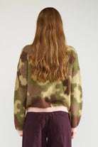 Numph Camu Pullover Calla Green - Steranko Clothing Manchester