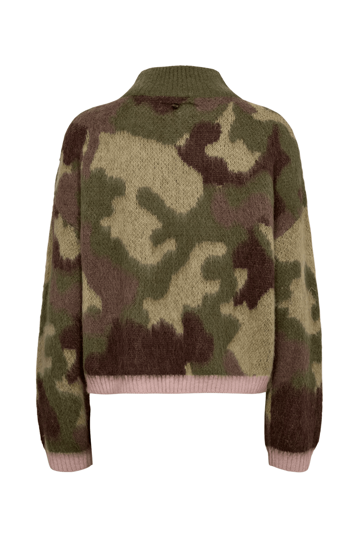 Numph Camu Pullover Calla Green - Steranko Clothing Manchester