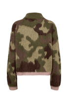 Numph Camu Pullover Calla Green - Steranko Clothing Manchester