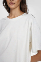 Numph Huby T-Shirt Cloud Dancer - Steranko Clothing Manchester