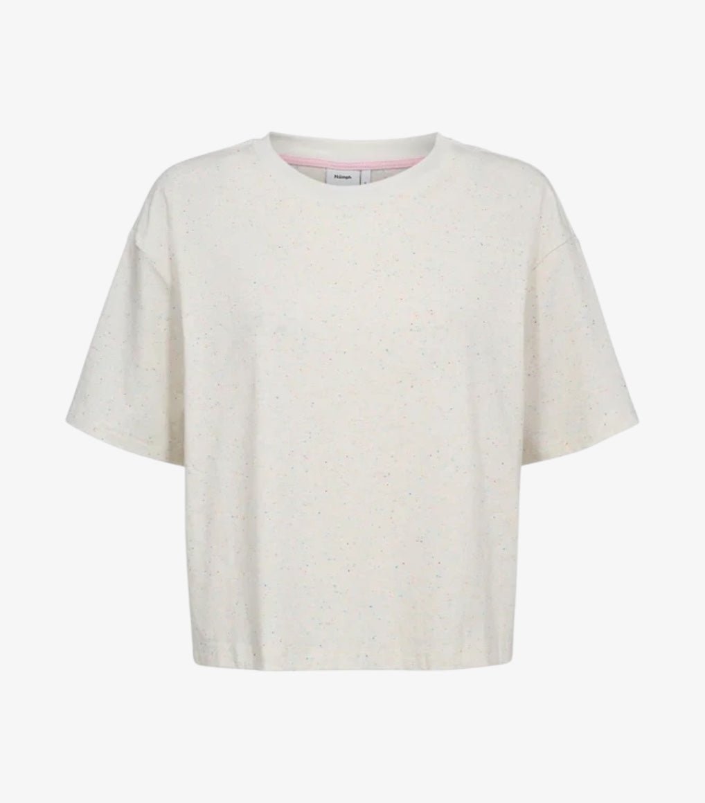 Numph Huby T-Shirt Cloud Dancer - Steranko Clothing Manchester