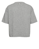 Numph Huby T-Shirt Lt Grey Mel - Steranko Clothing Manchester