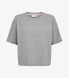 Numph Huby T-Shirt Lt Grey Mel - Steranko Clothing Manchester