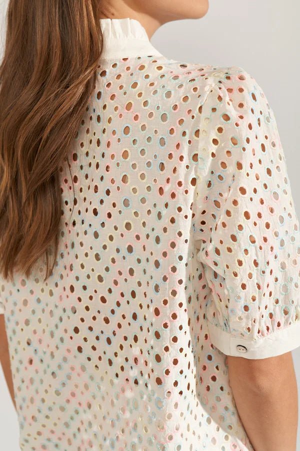 Numph Marisa S/S Shirt Bright White - Steranko Clothing Manchester