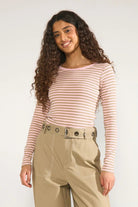 Numph Melany LS Knitted Top Pink Lady - Steranko Clothing Manchester