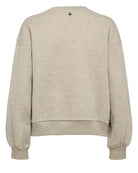 Numph Nucalli Sweatshirt Creme Melange - Steranko Clothing Manchester