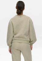 Numph Nucalli Sweatshirt Creme Melange - Steranko Clothing Manchester