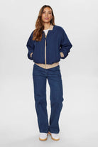 Numph Nuetera Reversible Jacket Dark Sapphire - Steranko Clothing Manchester