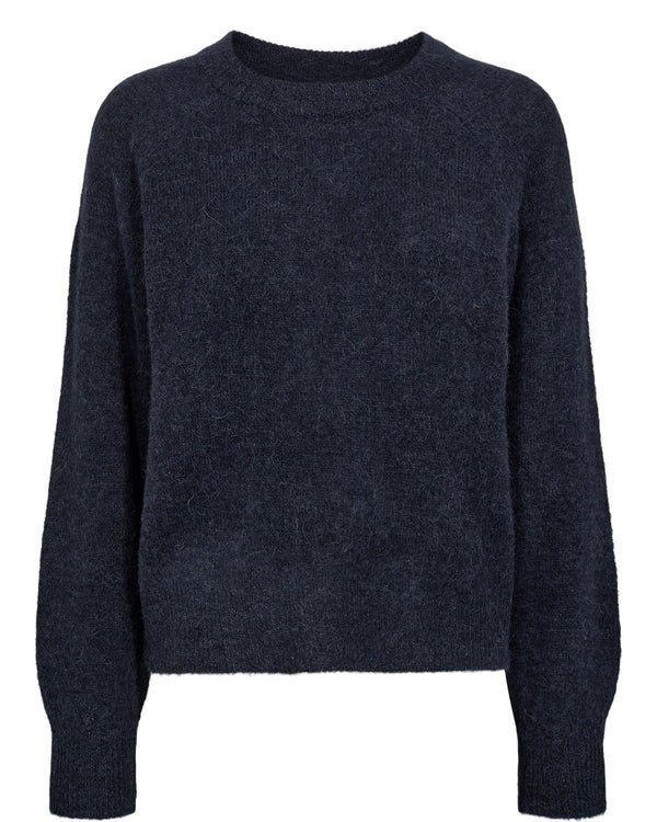 Numph Nuriette Pullover Dark Sapphire - Steranko Clothing Manchester