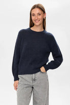 Numph Nuriette Pullover Dark Sapphire - Steranko Clothing Manchester