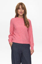 Numph Nuriette Pullover Pink Lemonade - Steranko Clothing Manchester