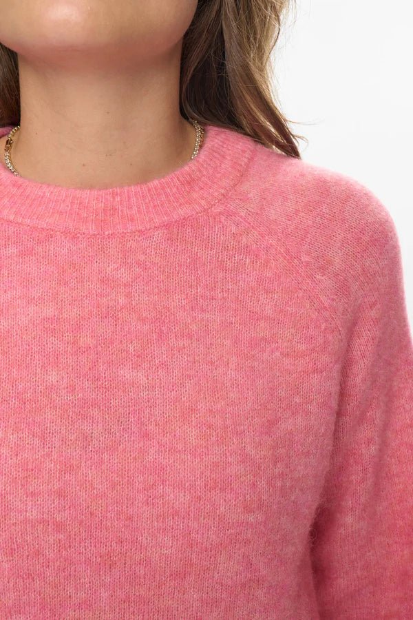 Numph Nuriette Pullover Pink Lemonade - Steranko Clothing Manchester