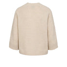 Numph Nuriette Selma Pullover Gray Morn - Steranko Clothing Manchester