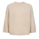 Numph Nuriette Selma Pullover Gray Morn - Steranko Clothing Manchester