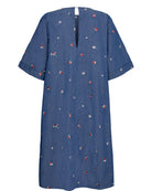 Numph Nuzira Dress Blueprint - Steranko Clothing Manchester