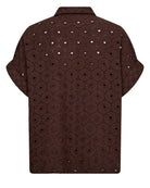 Numph Palma SS Shirt Chicory Coffee - Steranko Clothing Manchester