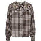 Numph Riya Blouse Deep Taupe - Steranko Clothing Manchester