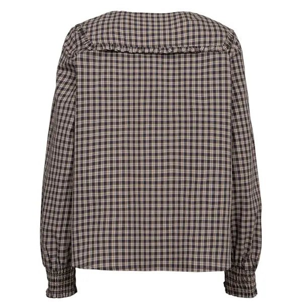 Numph Riya Blouse Deep Taupe - Steranko Clothing Manchester
