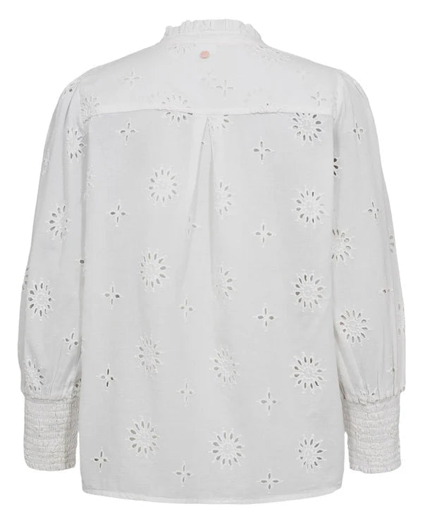 Numph Sammy Shirt Bright White - Steranko Clothing Manchester