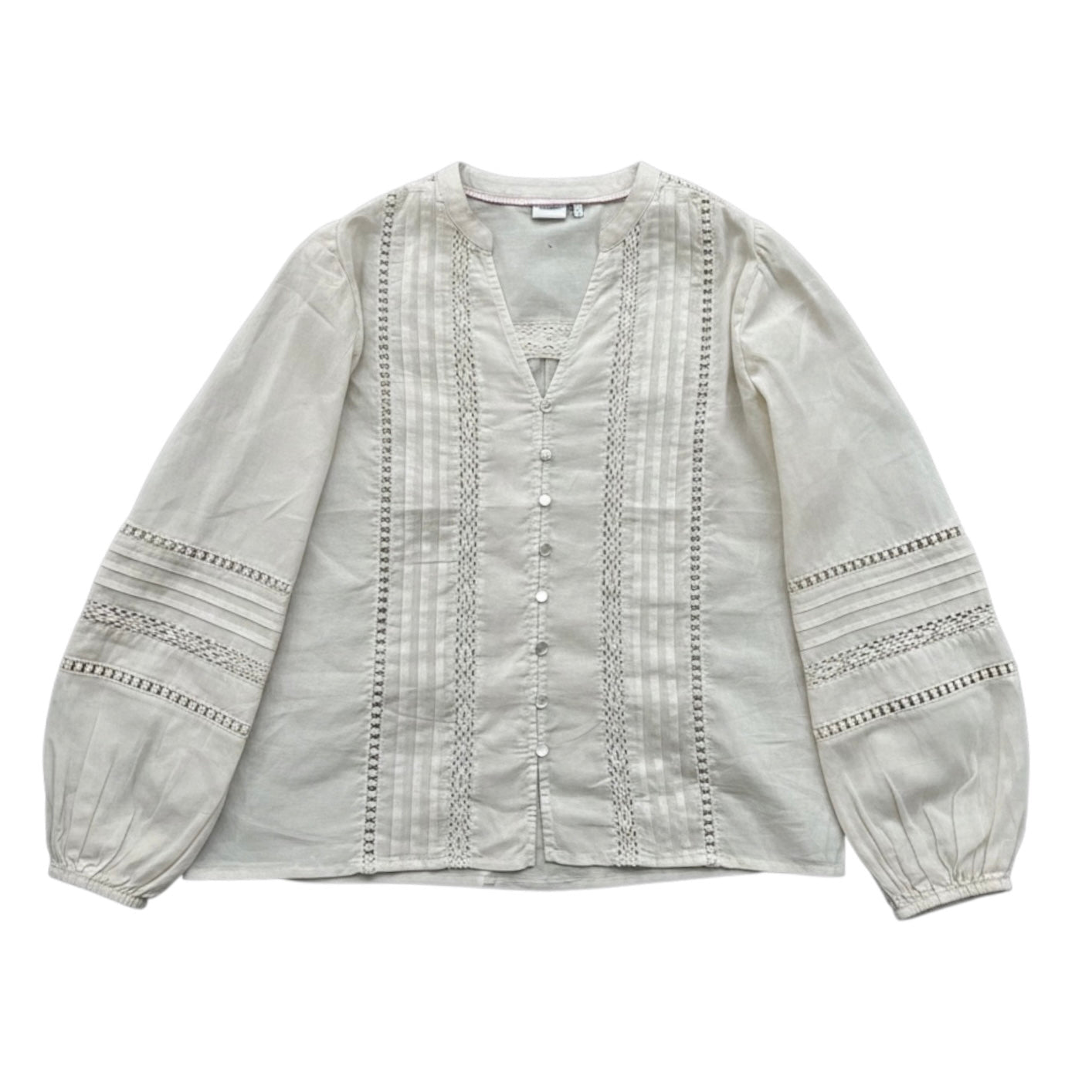 Numph Sanna Blouse Whitecap Grey - Steranko Clothing Manchester