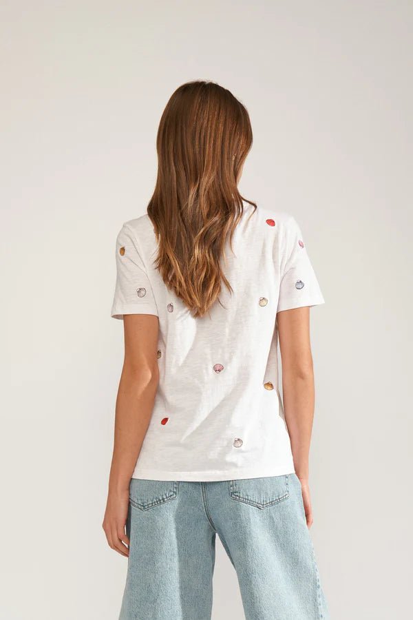 Numph Shellpa T-Shirt Bright White - Steranko Clothing Manchester