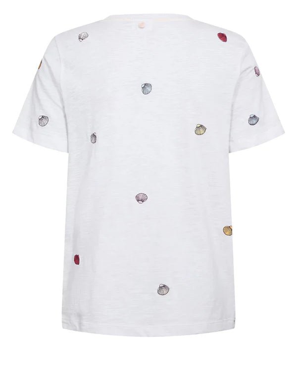 Numph Shellpa T-Shirt Bright White - Steranko Clothing Manchester