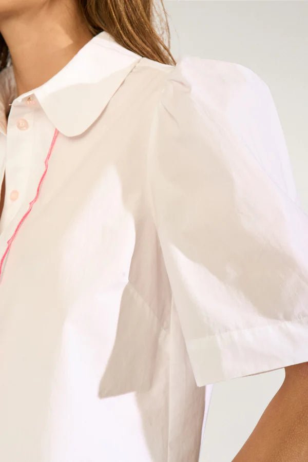 Numph Sienna Shirt Bright White - Steranko Clothing Manchester