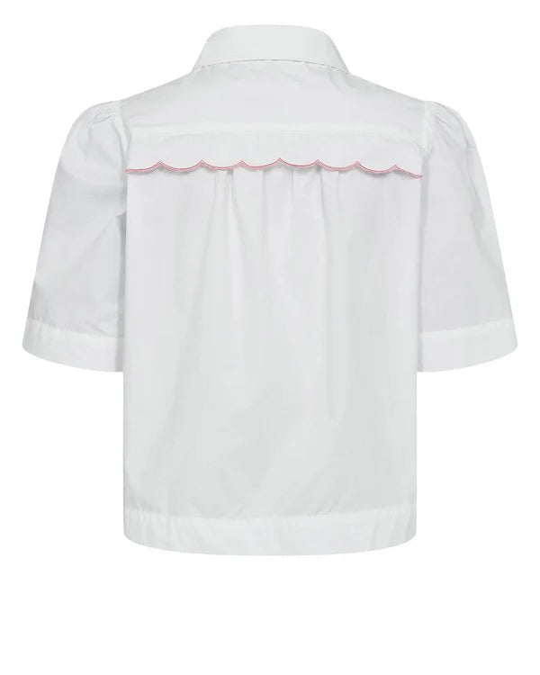 Numph Sienna Shirt Bright White - Steranko Clothing Manchester