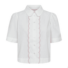 Numph Sienna Shirt Bright White - Steranko Clothing Manchester