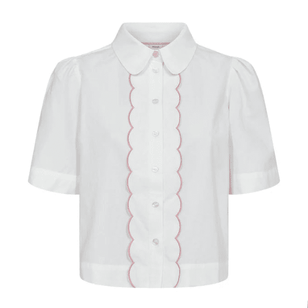 Numph Sienna Shirt Bright White - Steranko Clothing Manchester