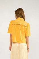 Numph Sienna Shirt Marigold - Steranko Clothing Manchester