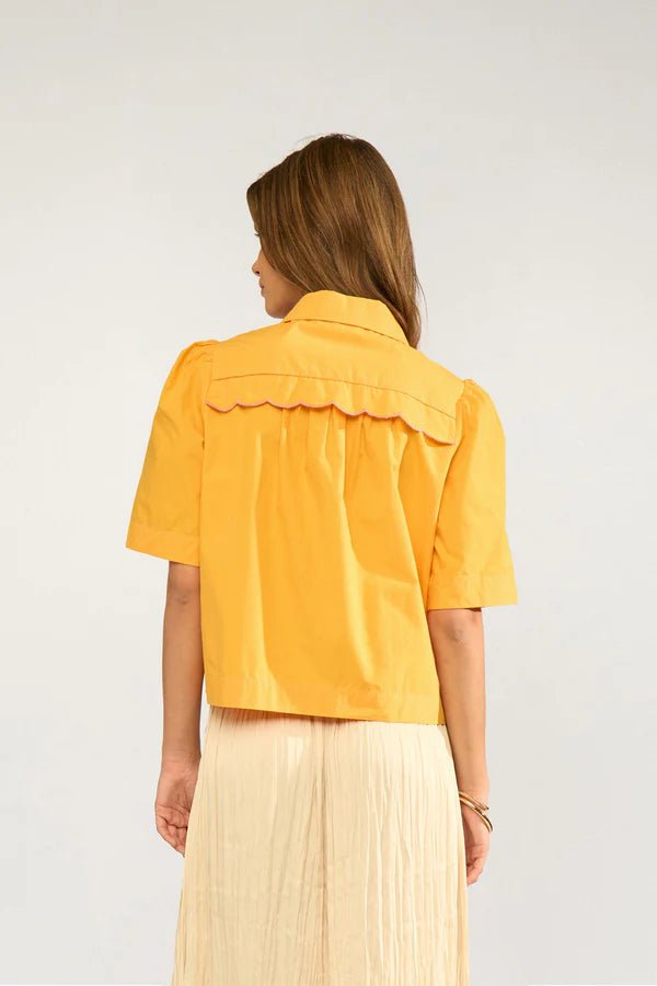 Numph Sienna Shirt Marigold - Steranko Clothing Manchester