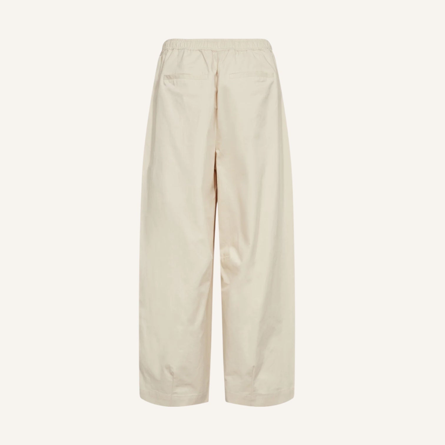Numph Sunna Cropped Pants Whitecap Grey - Steranko Clothing Manchester