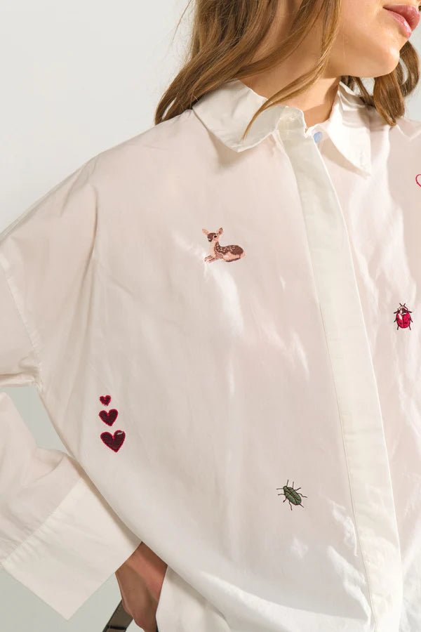 Numph Tenja Shirt Bright White - Steranko Clothing Manchester