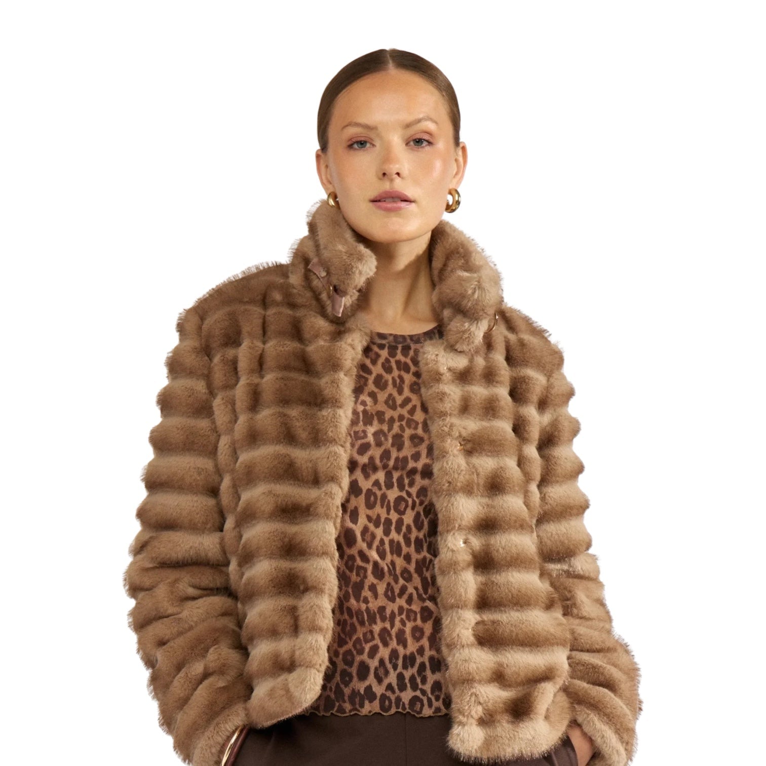 Numph Vita Jacket Silver Mink - Steranko Clothing Manchester