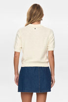 Numph Zola Cardigan Cloud Dancer - Steranko Clothing Manchester