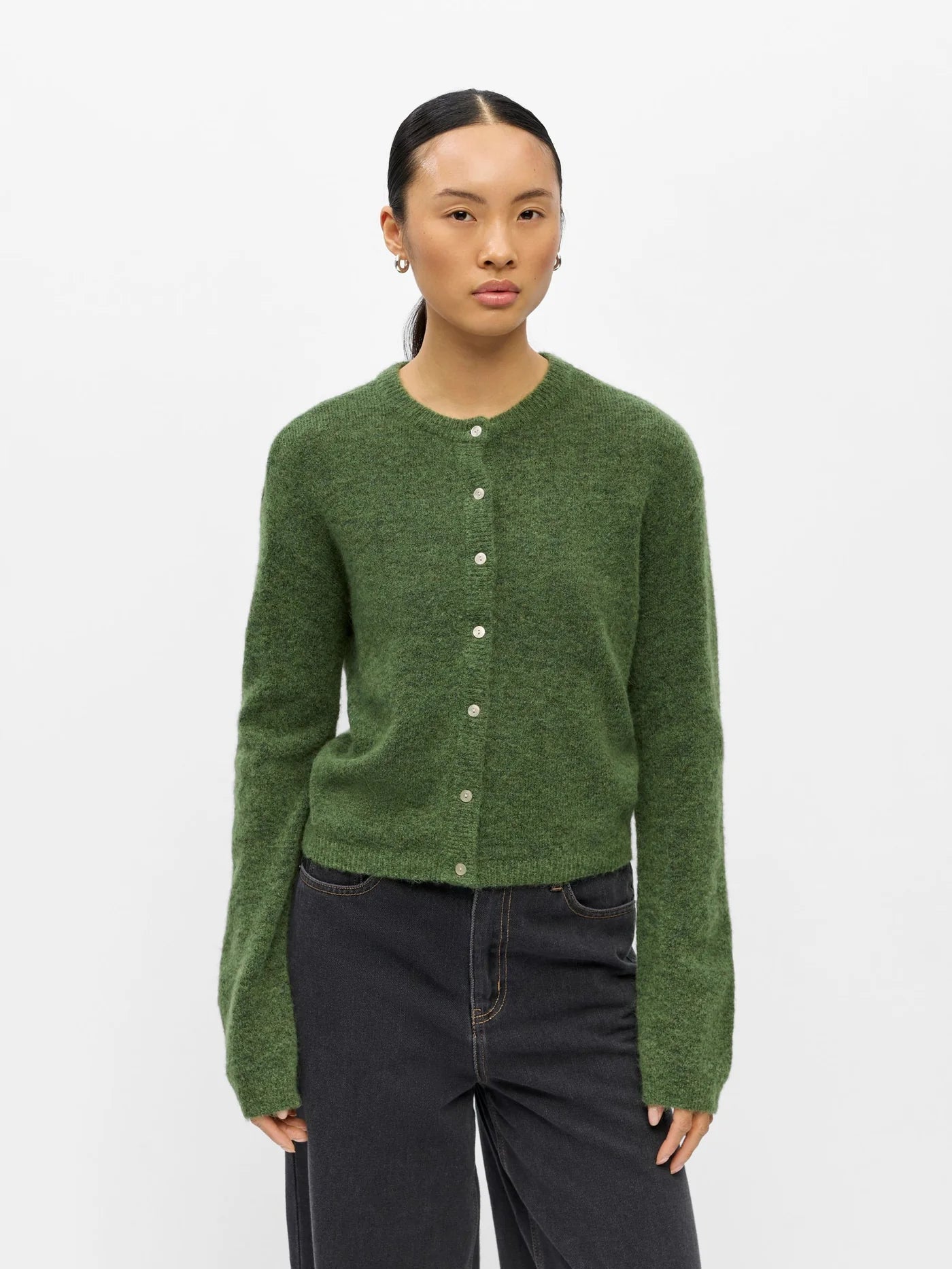 Object Alpaca Wool Blend Knitted Cardigan - Steranko Clothing Manchester