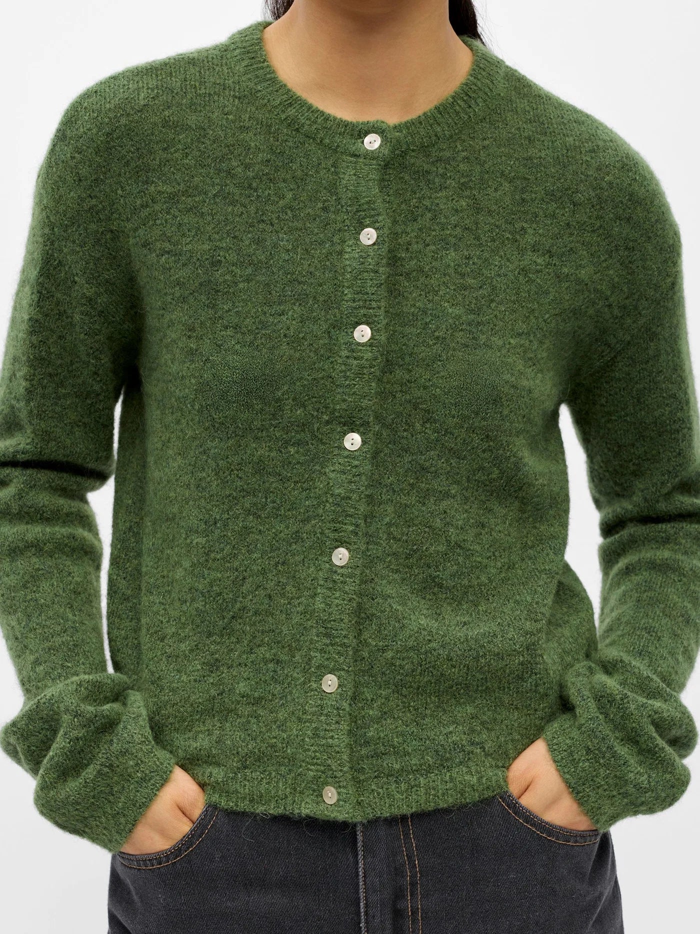 Object Alpaca Wool Blend Knitted Cardigan - Steranko Clothing Manchester
